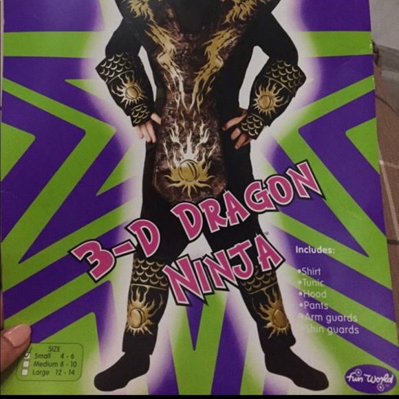 3D SCORPION DRAGON KIDS HALLOWEEN COSTUME - Picture 2 of 4